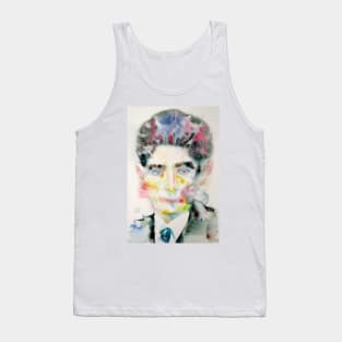 FRANZ KAFKA watercolor portrait .2 Tank Top